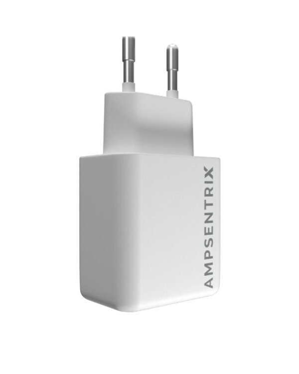 AmpSentrix quality 20W USB Type C And USB Type A Wall Power Adapter (220V EURO). - Image 5
